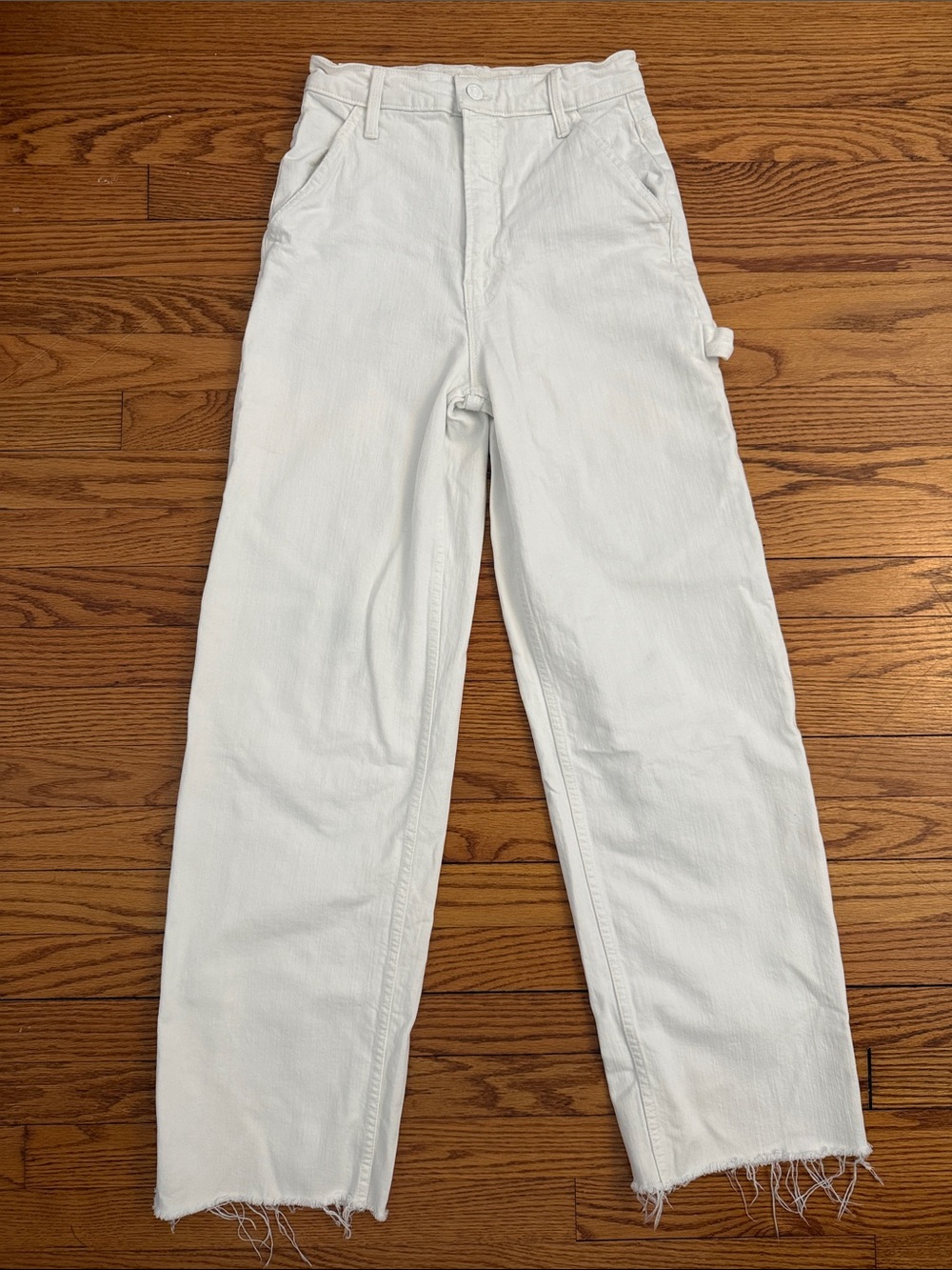 MOTHER White Studfinder Sneak 25